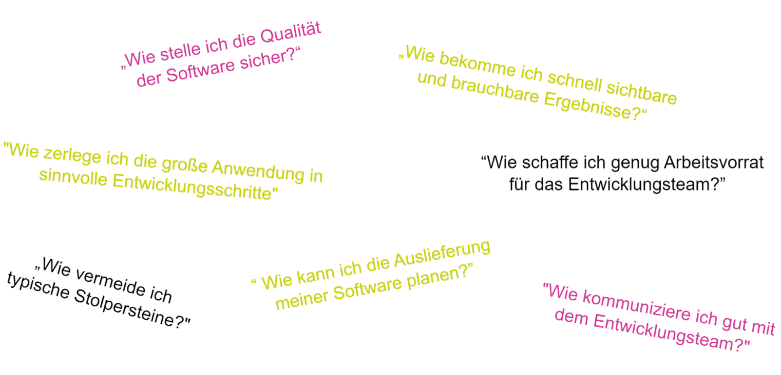 Die Fragen eines Product Owners